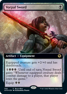 Vorpal Sword (Buy-A-Box) [Dungeons & Dragons: Adventures in the Forgotten Realms] | Boutique FDB TCG