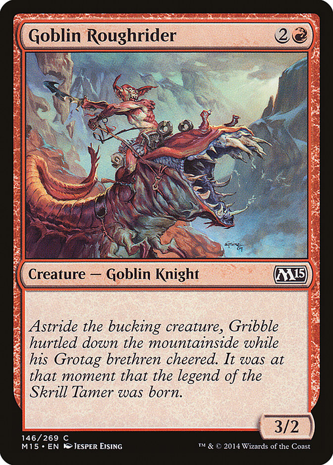 Goblin Roughrider [Magic 2015] | Boutique FDB TCG