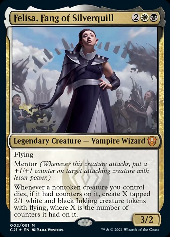 Felisa, Fang of Silverquill [Commander 2021] | Boutique FDB TCG