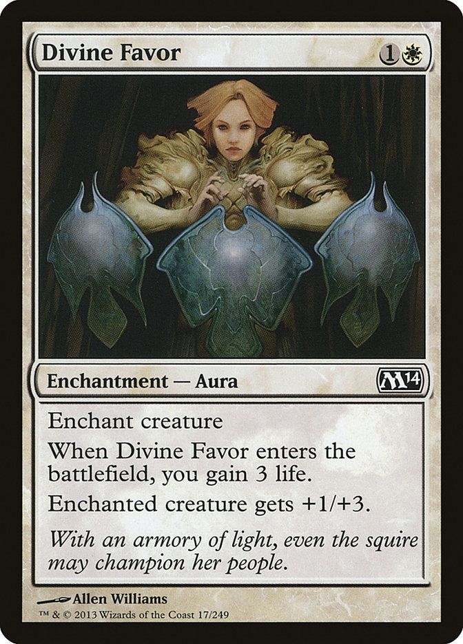 Divine Favor [Magic 2014] | Boutique FDB TCG