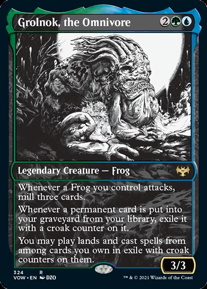 Grolnok, the Omnivore (Showcase Eternal Night) [Innistrad: Crimson Vow] | Boutique FDB TCG