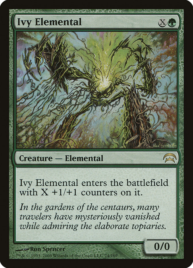 Ivy Elemental [Planechase] | Boutique FDB TCG