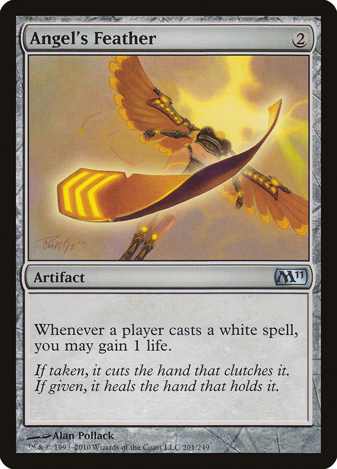 Angel's Feather [Magic 2011] | Boutique FDB TCG