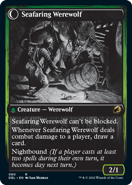 Suspicious Stowaway // Seafaring Werewolf [Innistrad: Double Feature] | Boutique FDB TCG