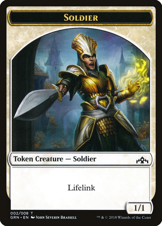 Soldier Token [Guilds of Ravnica Tokens] | Boutique FDB TCG
