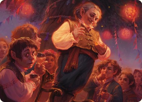 Bilbo, Retired Burglar Art Card [The Lord of the Rings: Tales of Middle-earth Art Series] | Boutique FDB TCG