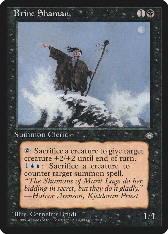 Brine Shaman [Ice Age] | Boutique FDB TCG
