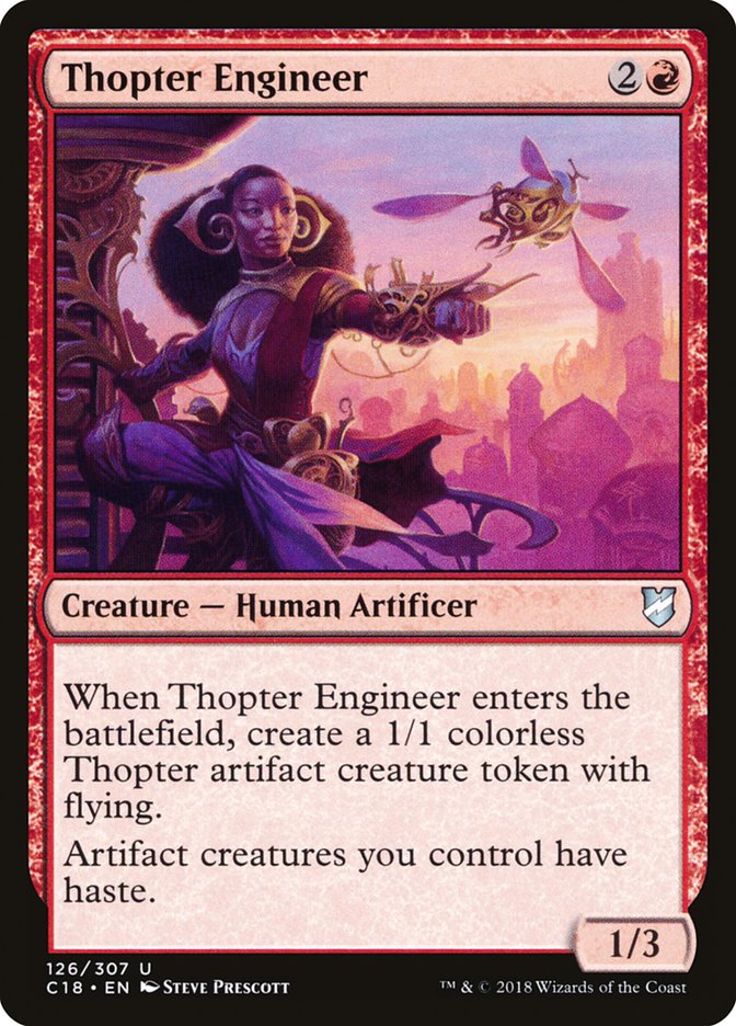 Thopter Engineer [Commander 2018] | Boutique FDB TCG