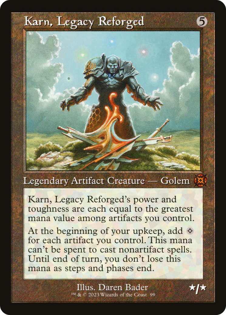 Karn, Legacy Reforged (Retro) [March of the Machine: The Aftermath] | Boutique FDB TCG