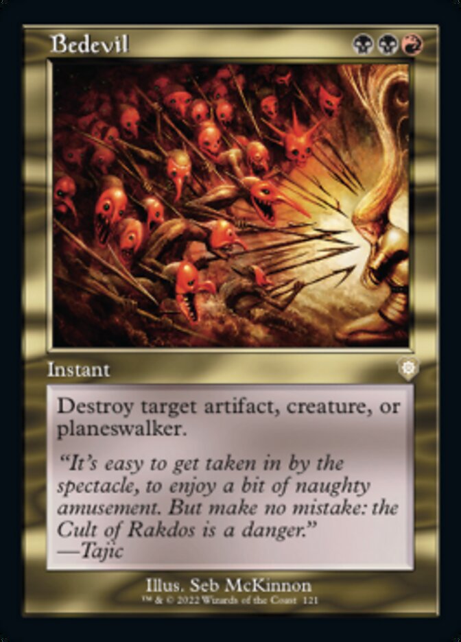 Bedevil (Retro) [The Brothers' War Commander] | Boutique FDB TCG