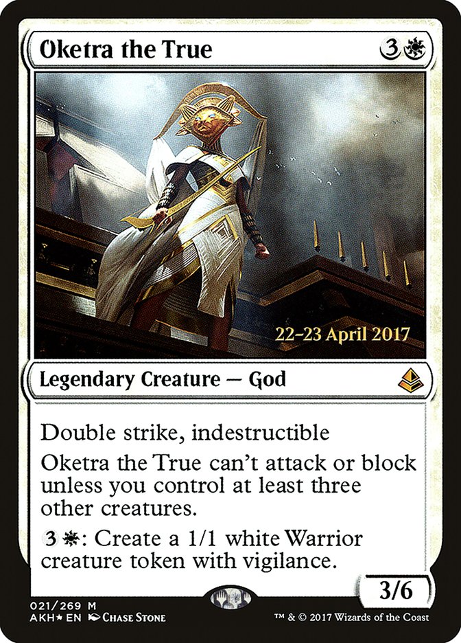 Oketra the True [Amonkhet Prerelease Promos] | Boutique FDB TCG