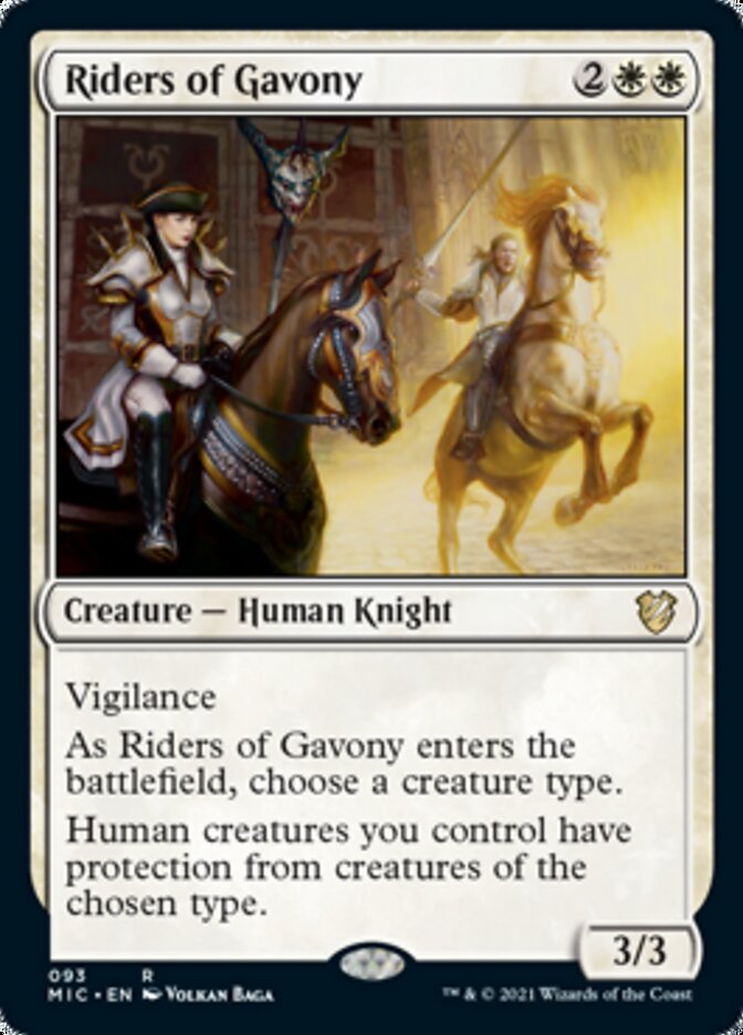 Riders of Gavony [Innistrad: Midnight Hunt Commander] | Boutique FDB TCG