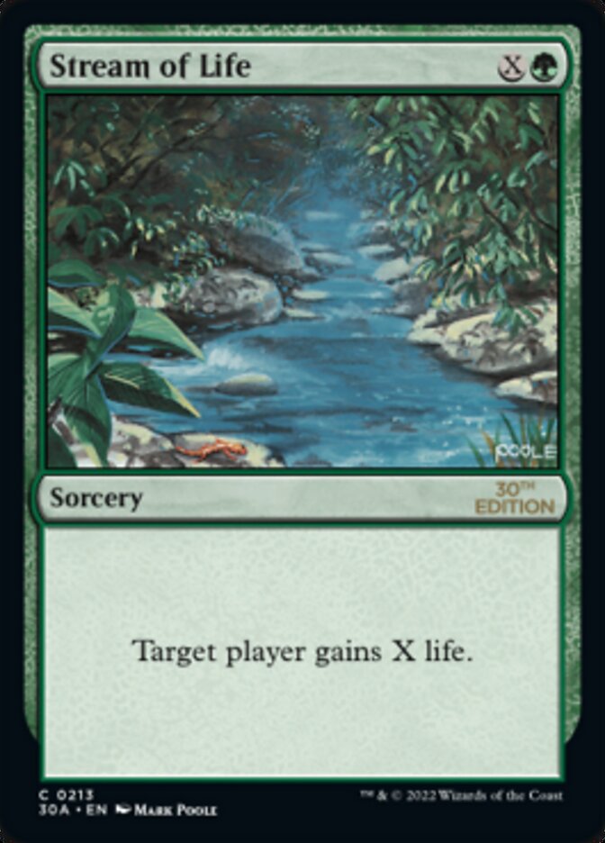 Stream of Life [30th Anniversary Edition] | Boutique FDB TCG