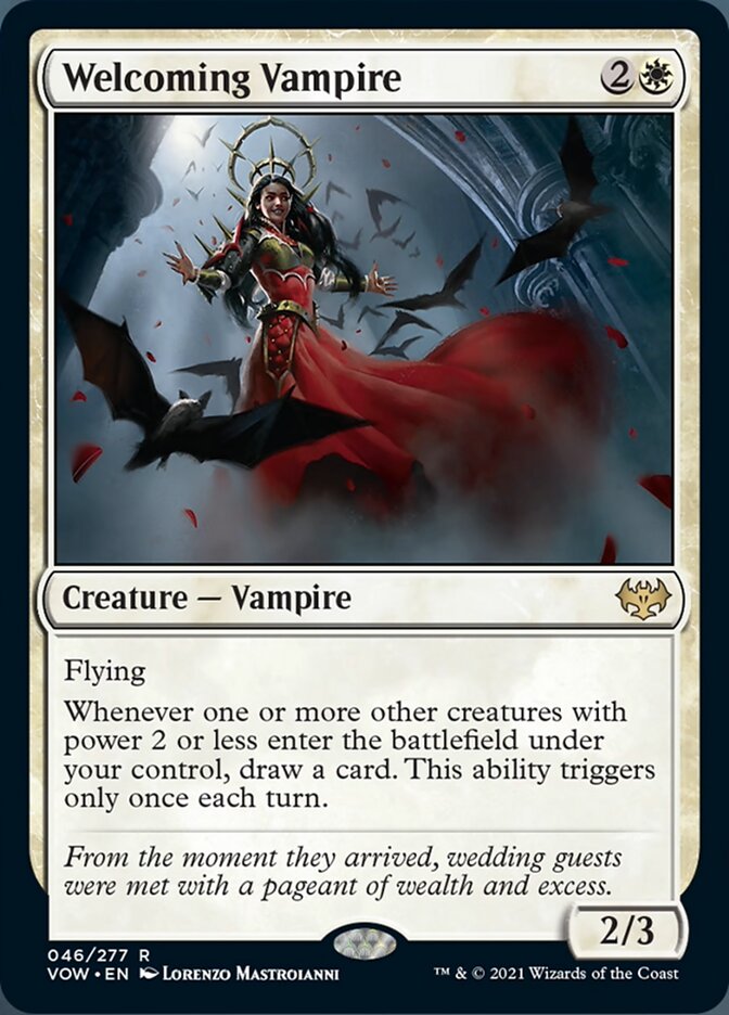 Welcoming Vampire [Innistrad: Crimson Vow] | Boutique FDB TCG