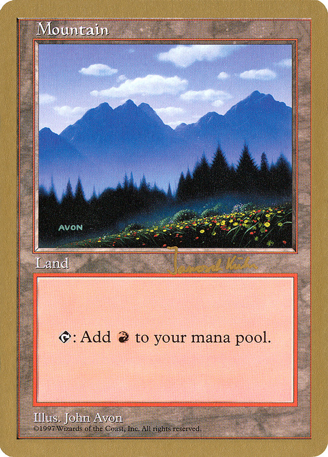 Mountain (jk445) (Janosch Kuhn) [World Championship Decks 1997] | Boutique FDB TCG