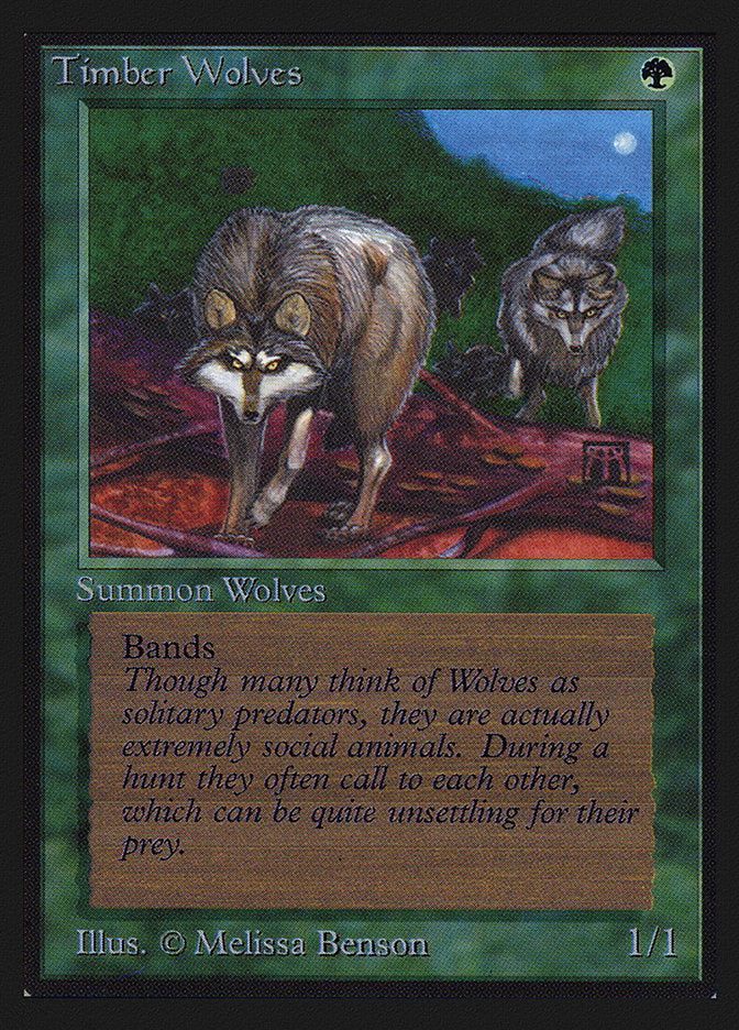 Timber Wolves [Collectors' Edition] | Boutique FDB TCG