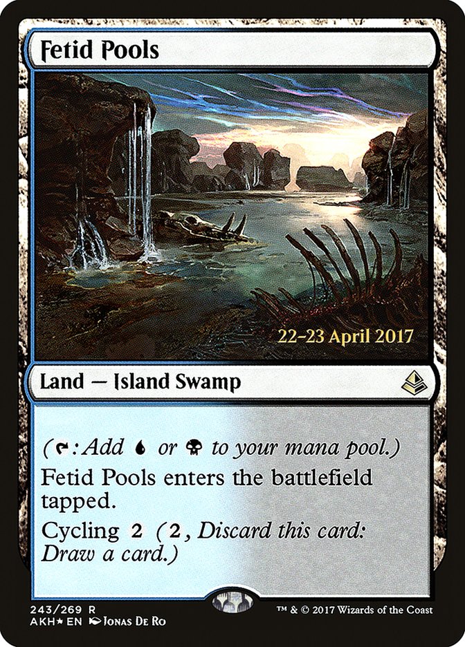 Fetid Pools [Amonkhet Prerelease Promos] | Boutique FDB TCG