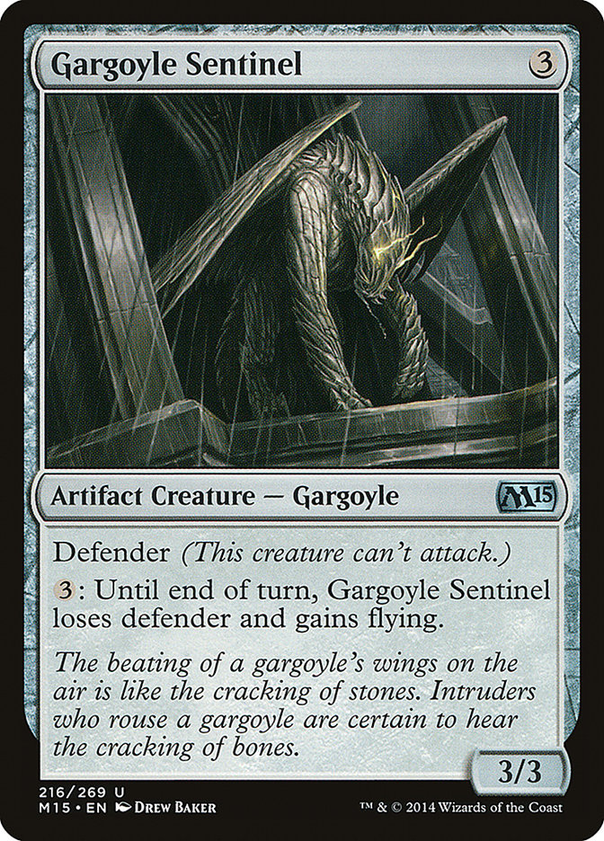 Gargoyle Sentinel [Magic 2015] | Boutique FDB TCG