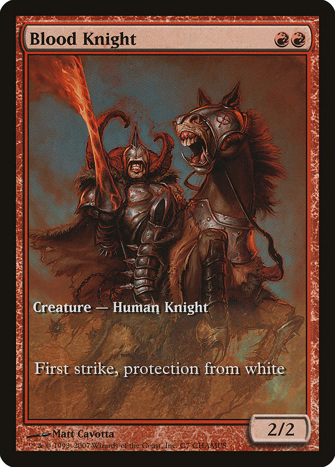 Blood Knight [Champs and States] | Boutique FDB TCG
