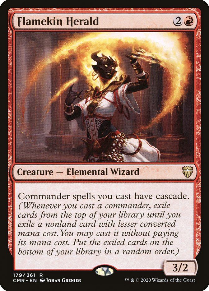 Flamekin Herald [Commander Legends] | Boutique FDB TCG