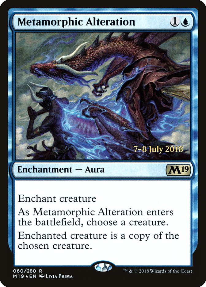 Metamorphic Alteration [Core Set 2019 Prerelease Promos] | Boutique FDB TCG