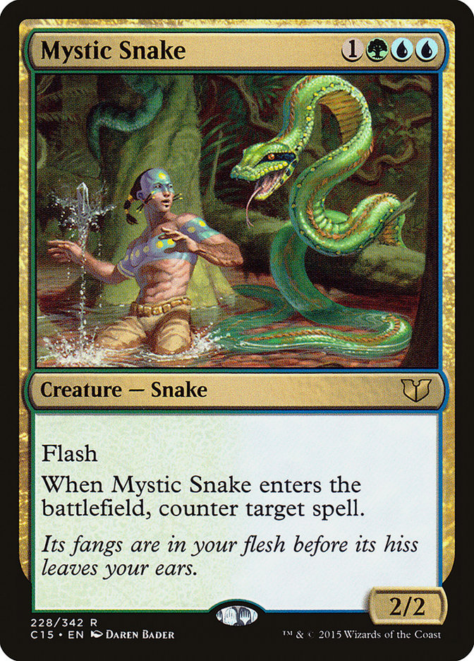 Mystic Snake [Commander 2015] | Boutique FDB TCG