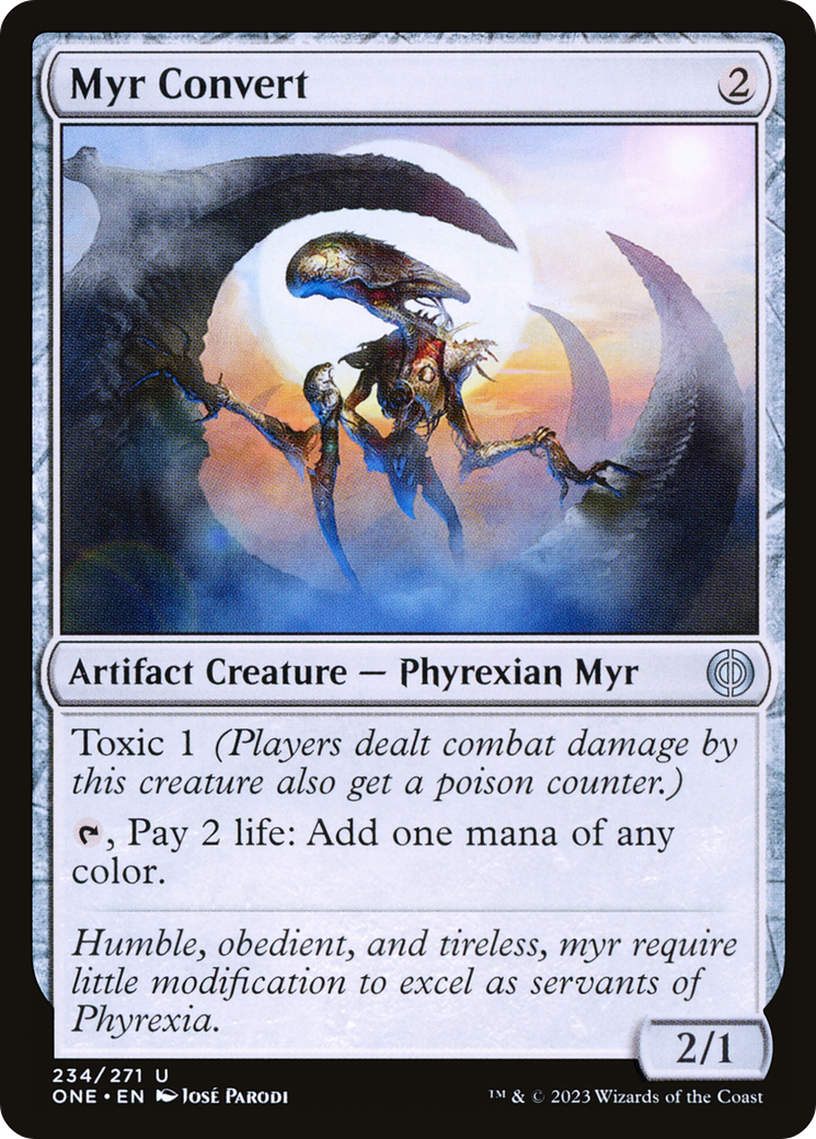 Myr Convert [Phyrexia: All Will Be One] | Boutique FDB TCG