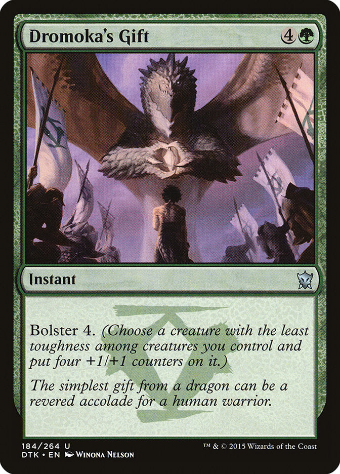 Dromoka's Gift [Dragons of Tarkir] | Boutique FDB TCG