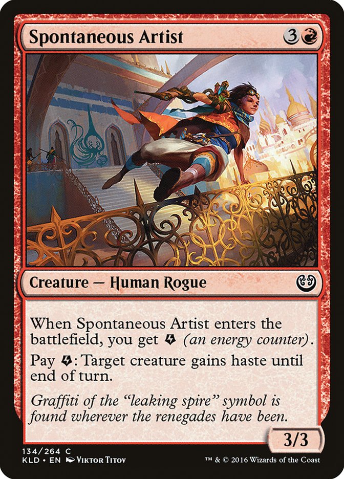 Spontaneous Artist [Kaladesh] | Boutique FDB TCG