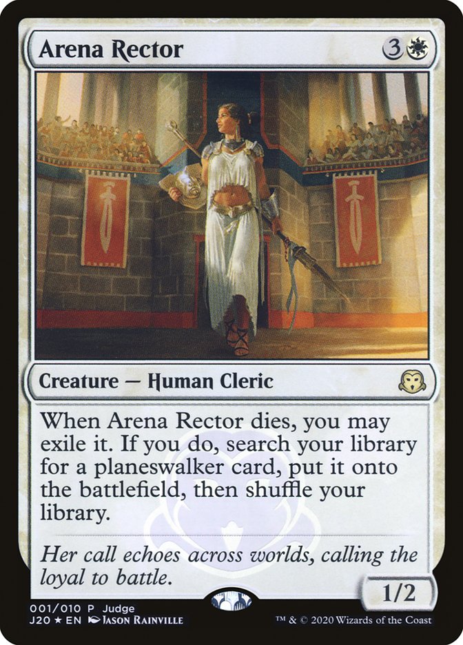 Arena Rector [Judge Gift Cards 2020] | Boutique FDB TCG