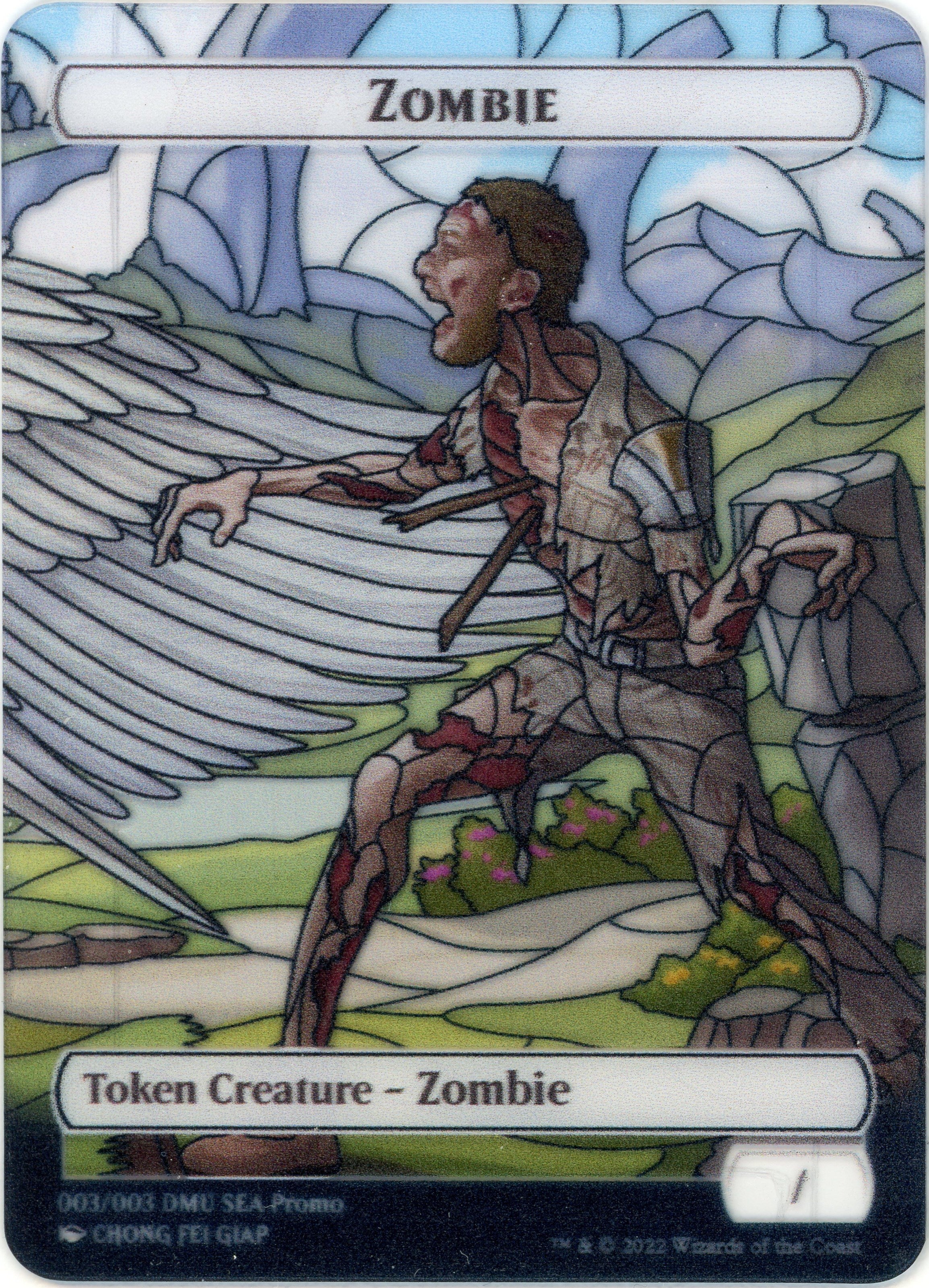 Zombie Token (SEA Exclusive) [Dominaria United Tokens] | Boutique FDB TCG