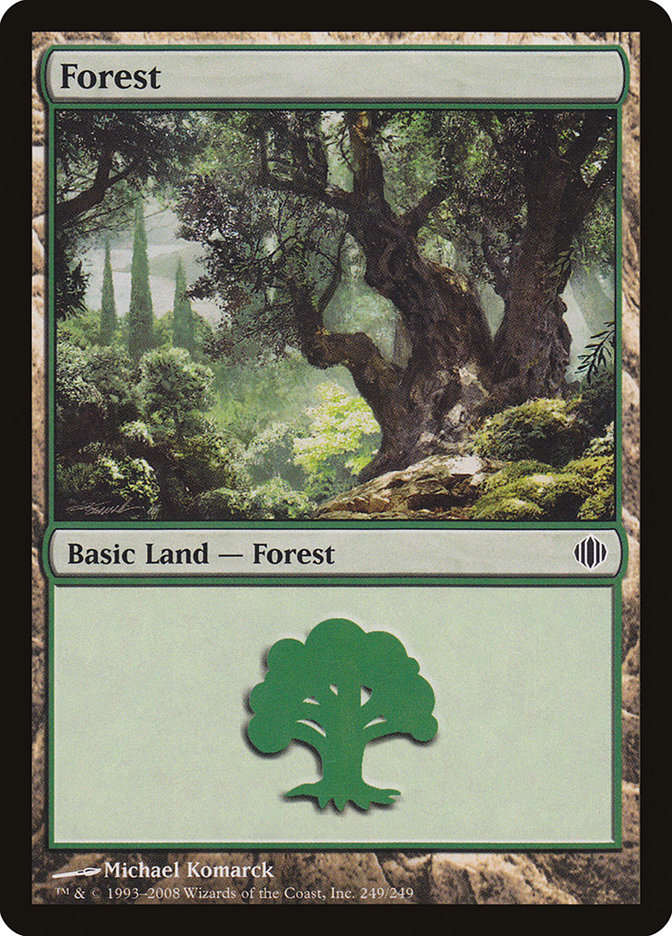 Forest (249) [Shards of Alara] | Boutique FDB TCG