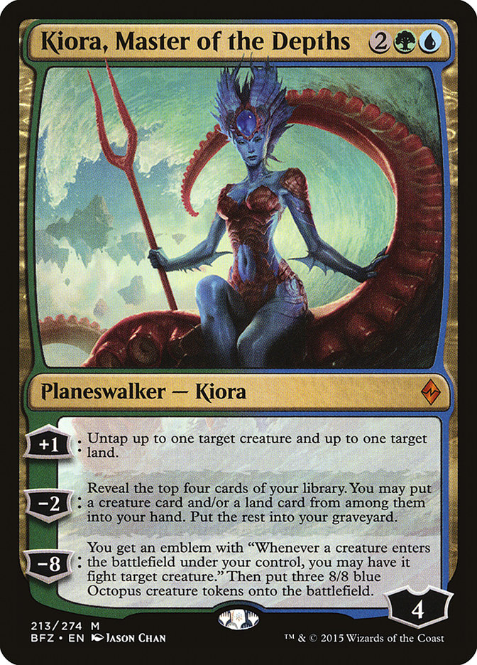 Kiora, Master of the Depths [Battle for Zendikar] | Boutique FDB TCG