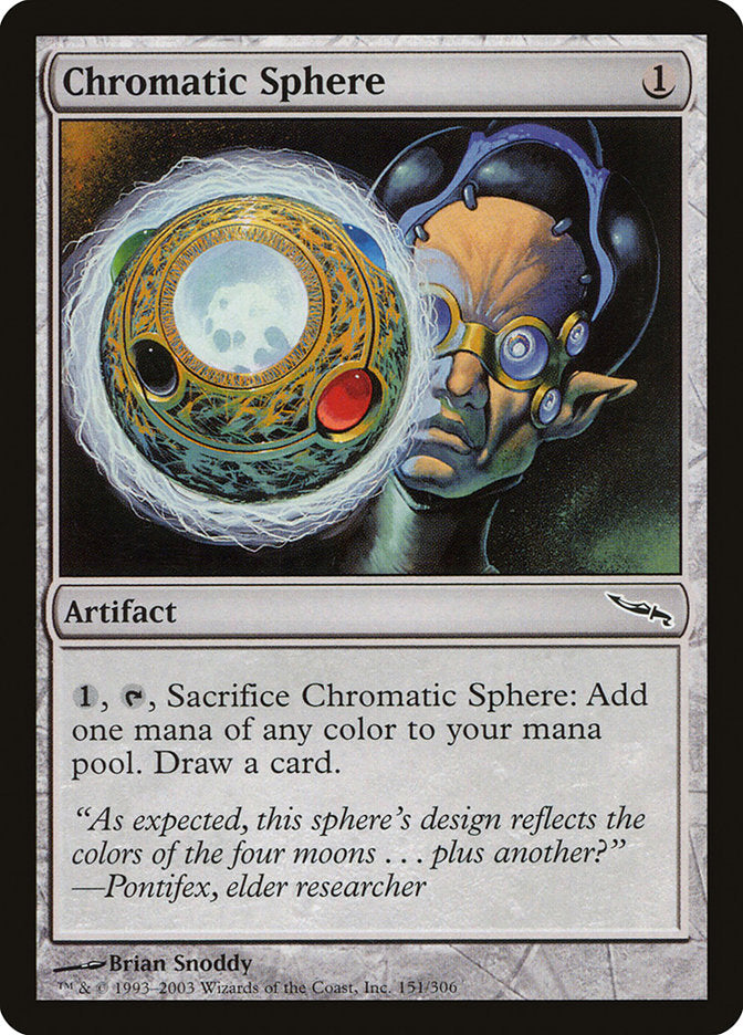Chromatic Sphere [Mirrodin] | Boutique FDB TCG