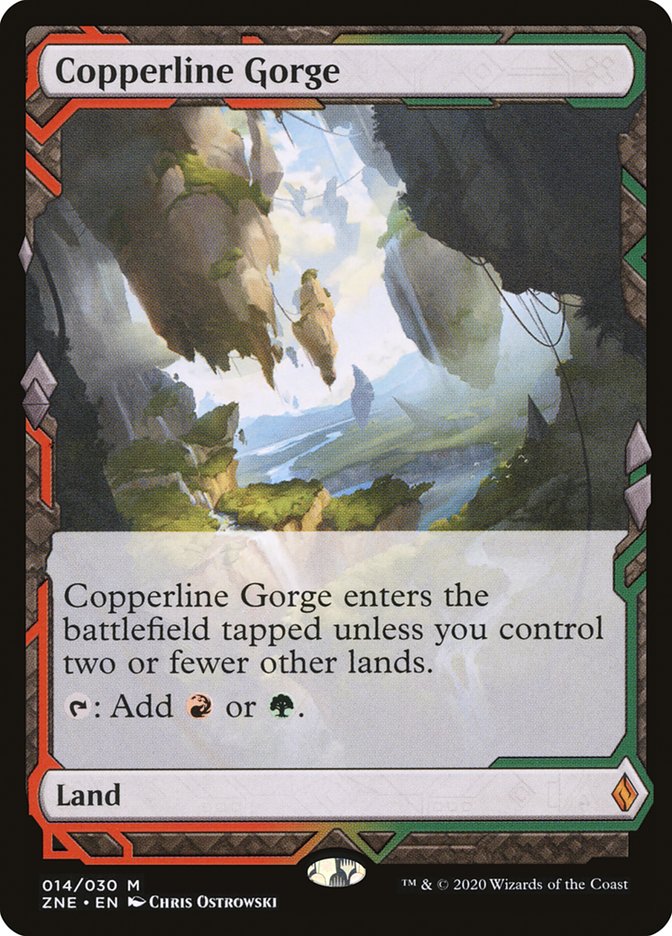 Copperline Gorge (Expeditions) [Zendikar Rising Expeditions] | Boutique FDB TCG