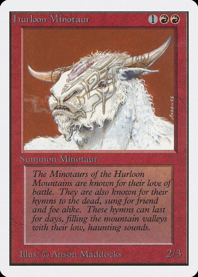 Hurloon Minotaur [Unlimited Edition] | Boutique FDB TCG