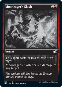 Moonrager's Slash [Innistrad: Double Feature] | Boutique FDB TCG