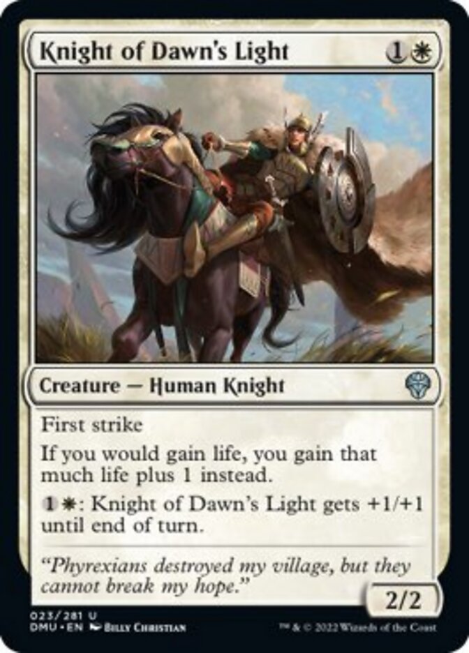 Knight of Dawn's Light [Dominaria United] | Boutique FDB TCG