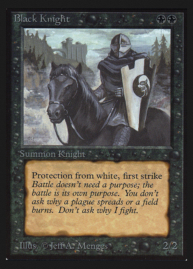 Black Knight [International Collectors' Edition] | Boutique FDB TCG