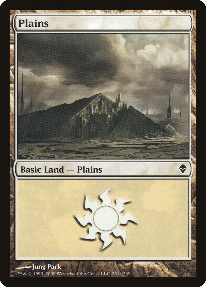 Plains (231a) [Zendikar] | Boutique FDB TCG