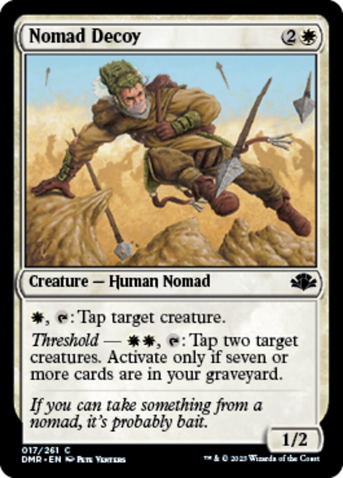 Nomad Decoy [Dominaria Remastered] | Boutique FDB TCG