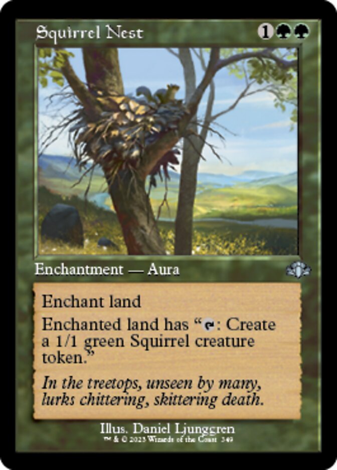 Squirrel Nest (Retro) [Dominaria Remastered] | Boutique FDB TCG