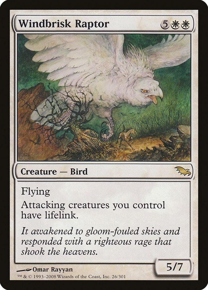 Windbrisk Raptor [Shadowmoor] | Boutique FDB TCG