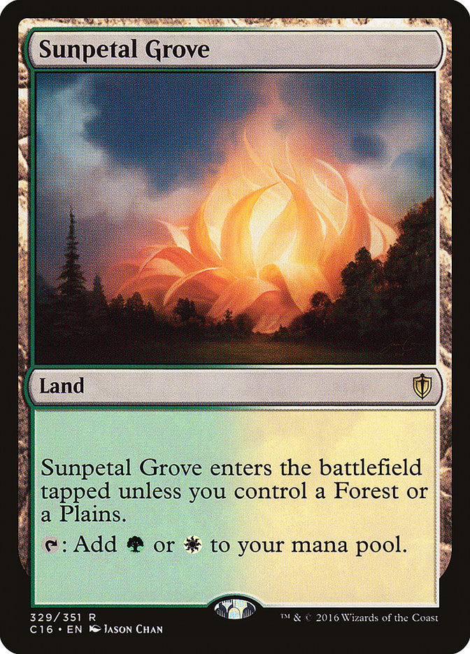 Sunpetal Grove [Commander 2016] | Boutique FDB TCG