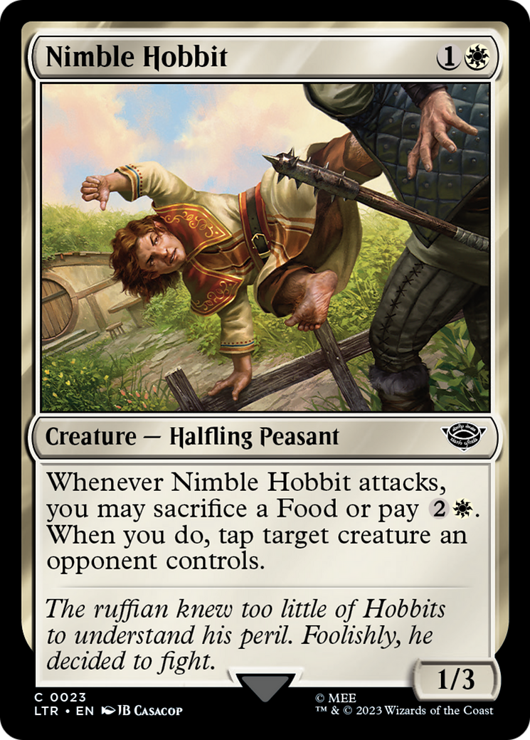 Nimble Hobbit [The Lord of the Rings: Tales of Middle-Earth] | Boutique FDB TCG