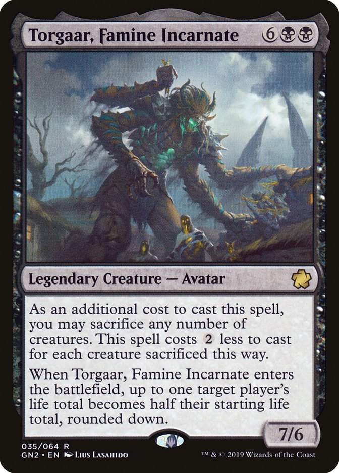 Torgaar, Famine Incarnate [Game Night 2019] | Boutique FDB TCG