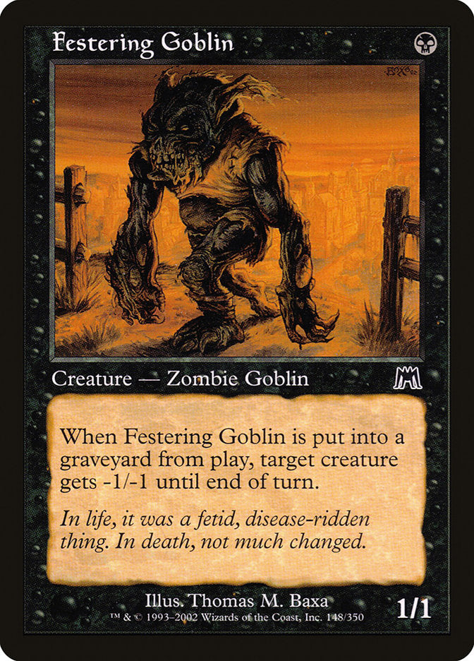 Festering Goblin [Onslaught] | Boutique FDB TCG
