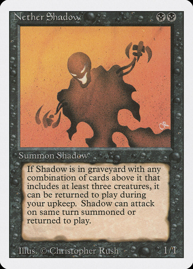 Nether Shadow [Revised Edition] | Boutique FDB TCG
