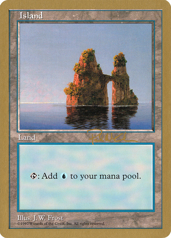 Island (pm436) (Paul McCabe) [World Championship Decks 1997] | Boutique FDB TCG