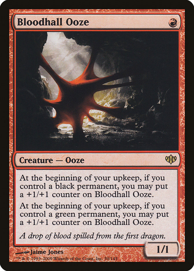 Bloodhall Ooze [Conflux] | Boutique FDB TCG